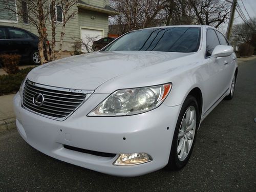 2008 lexus ls460 sedan 4-door 4.6l navigation back up camera loaded / no reserve