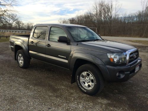 2009 toyota tacoma double cab pickup off road sr5 4x4