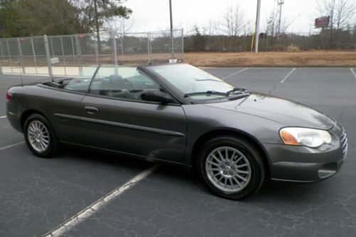 Chrysler sebring touring convertible only 92k must see absolutely no reserve