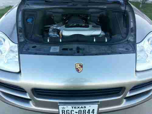 2004 PORSCHE CAYENNE S, SUNROOF, LEATHER, PROSECCO METALLIC, NO RESERVE, image 10