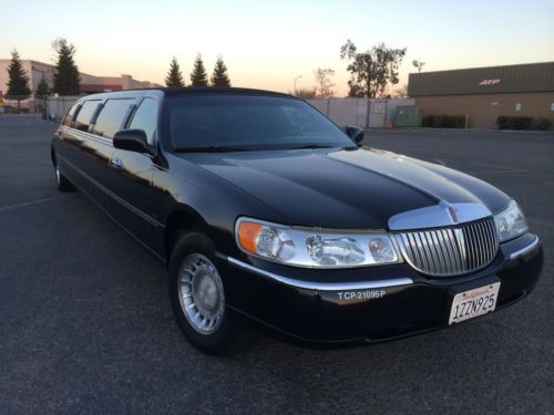2000 lincoln stretch limousine (no reserve)