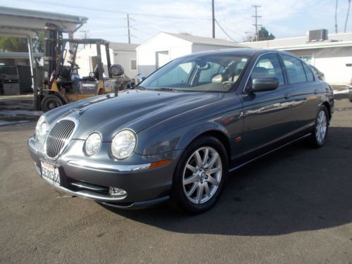 2001 jaguar s-type, no reserve