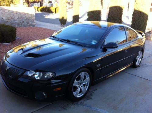 Gto 2006 ls2 &amp; 6 speed phantom black mettallic