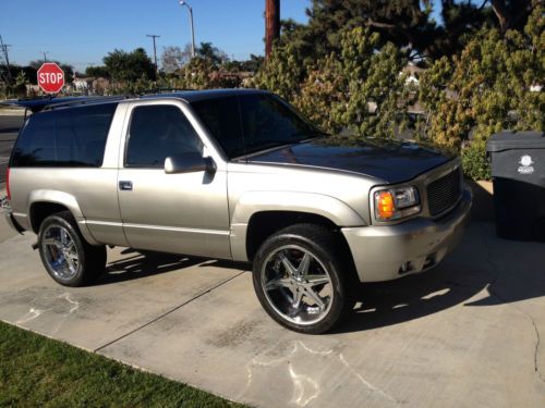 1997 chevrolet tahoe ls sport utility 2-door 5.7l