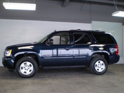 2007 chevy tahoe lt 4wd 5.3l auto leather tv/dvd 149k