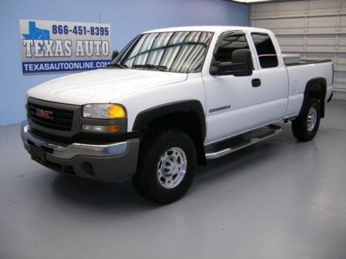 We finance!!!  2005 gmc sierra 2500hd extended cab a/c tow 69k texas auto