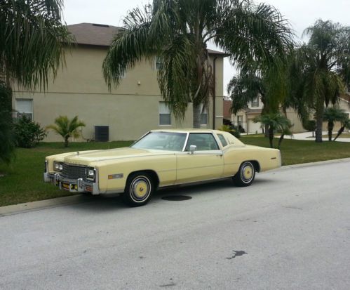 1978 Cadillac Eldorado Biarritz 17k Original Miles., image 2