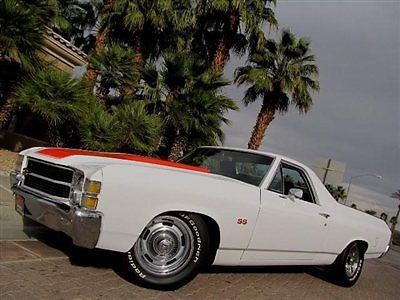 1971 chevrolet el camino big block 402 ss - california super sport no reserve!