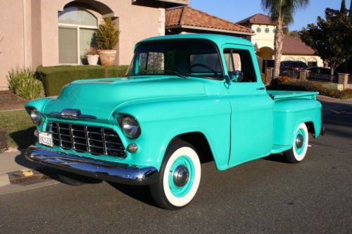 1957 chevrolet stepside pickup-short bed-california truck-1955-1956-1958-1959