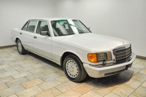 1990 mercedes-benz 350sdl 1owner clean carfax