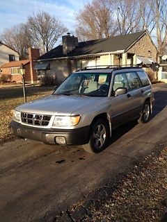 1999 subaru forester s wagon 4-door 2.5l - engine runs great - no reserve!!!!!!!