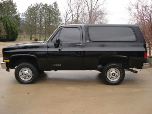 1990 chevrolet blazer scottsdale sport utility 2-door 5.7l