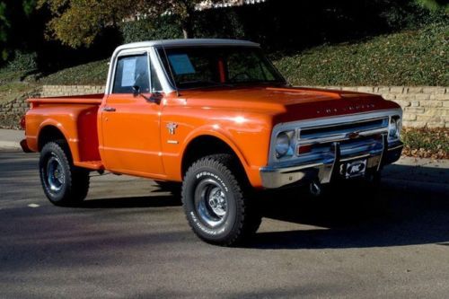 C10 stepside, 4x4, automatic, factory a/c, new brakes