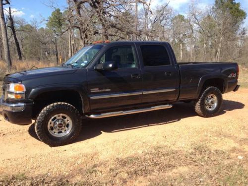 2004 gmc sierra 2500 hd slt crew cab pickup 4-door 6.6l
