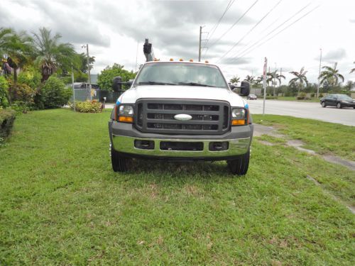 2005 FORD F450 F550 MECHANICS UTILITY SERVICE CRANE TRUCK 6000 LB. AUTO CRANE, image 3