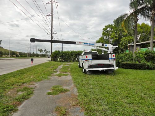 2005 FORD F450 F550 MECHANICS UTILITY SERVICE CRANE TRUCK 6000 LB. AUTO CRANE, image 13