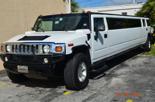 2006 hummer h2 suv limousine