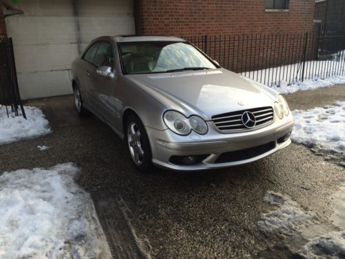 2003 mercedes-benz clk500 amg 1 owner.