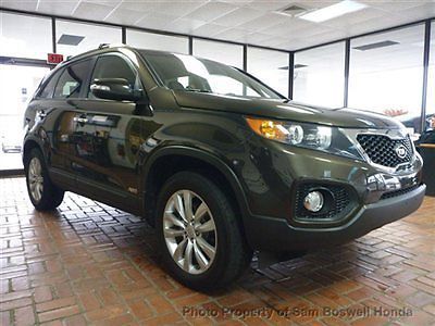 2011 kia sorento ex 1 owner clean carfax!! under warranty and ready to go!!