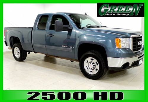 Blue sierra hd extended cab 6l v8 16v 4wd onstar power tow ac cd xm satelite abs