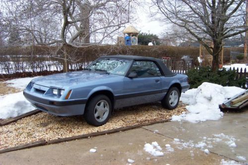 1986 ford mustang lx convertible 2-door 3.8l