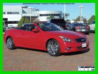 2011 infinity g37 convertible 19k mile*navigation*heat&amp;vent seats*bose*we finane