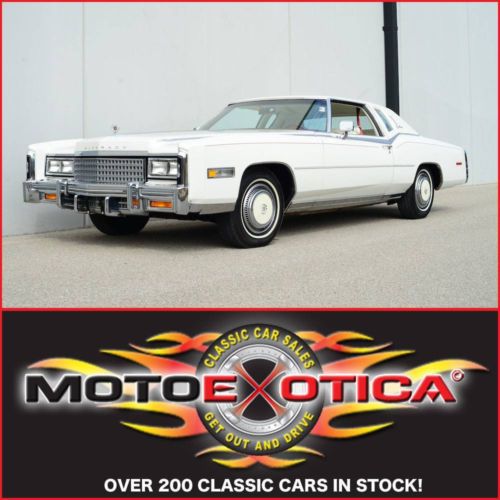 1978 cadillac eldorado biarritz- one owner- 22,000 original documented miles!!!