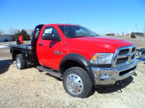 New 2014 dodge ram 4500 4x4 6.7 cumming turbo diesel deweze bale bed