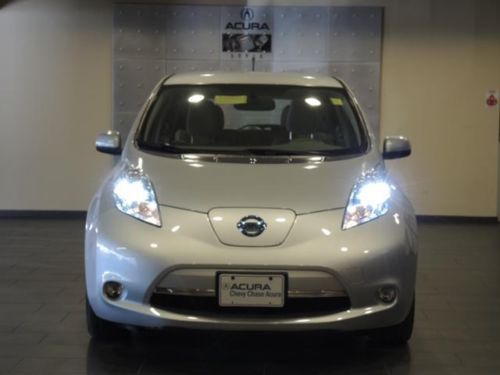 2012 nissan leaf sl navigation electric vehicle