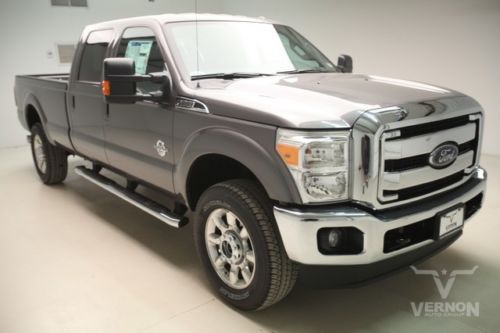 2014 srw lariat crew 4x4 fx4 longbed 20s aluminum leather heated v8 diesel