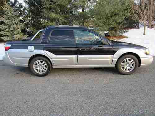 2003 SUBARU BAJA BLACK HARD TO FIND 5 SPD 2.5L 4 CYLINDER RUNS 100%, image 4