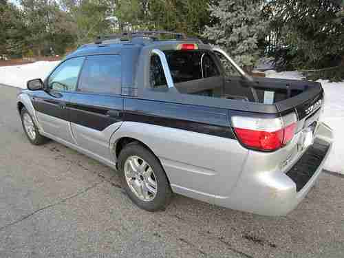 2003 SUBARU BAJA BLACK HARD TO FIND 5 SPD 2.5L 4 CYLINDER RUNS 100%, image 5