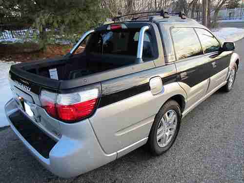 2003 SUBARU BAJA BLACK HARD TO FIND 5 SPD 2.5L 4 CYLINDER RUNS 100%, image 6