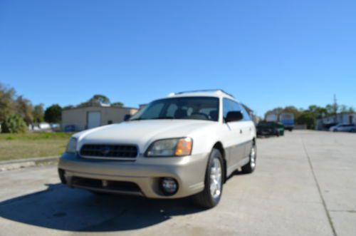 2003 subaru outback, awd, rare 5 speed, one florida owner, low miles