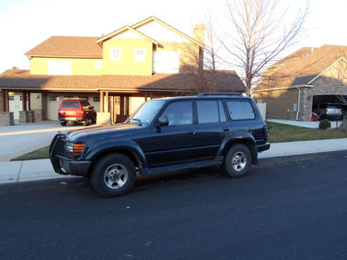 1993 Toyota Land Cruiser AS IS PROJECT! BAD TRANSMISSION 4.5L, image 2