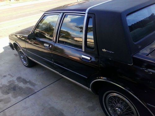 1989 chevy caprice classis brougham ls with moon roof