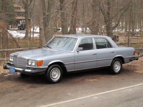 1980 mercedes benz 300 sd w116  24,917 original miles california 1 owner diesel