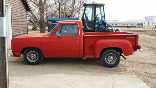 1983 dodge 150 little red express 440 big block