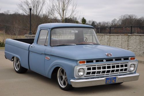 1964 ford f-100 shop truck shortbed heidts ifs