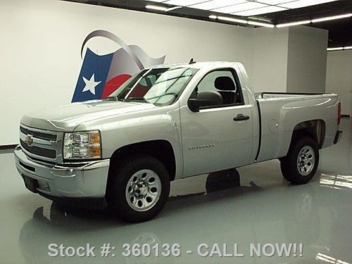 2013 chevy silverado reg cab 4.3l v6 cruise control 5k  texas direct auto