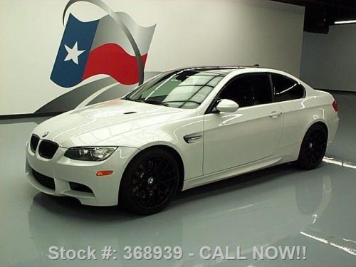 2011 bmw m3 auto carbon roof htd leather nav 19&#039;s 31k texas direct auto