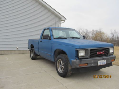 Gmc : sonoma v8 project s-10 short bed