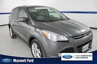 13 escape sel 4x2, 2.0l ecoboost 4 cylinder, leather, pano sunroof, sync, clean!
