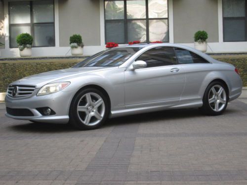 07 mercedes benz cl550 sport navi p2 ac &amp; htd massage seats night vision sunroof