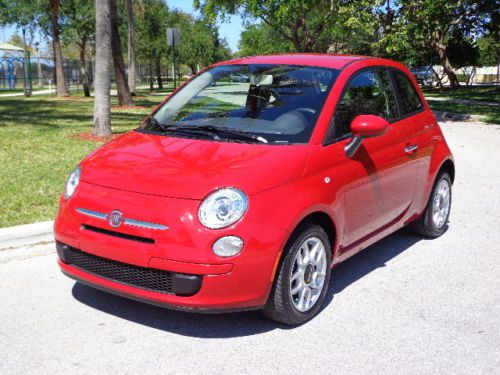 Red/grey, pop hatchback, auto. only 5,300 miles! one owner, s. fl car. beautiful