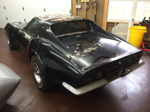 1973 CHEVY CORVETTE L-48 GARAGE STORED FOR 22 YEARS PROJECT CAR, image 5