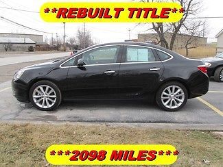 2013 buick verano leather loaded 2000 miles rebuilt title