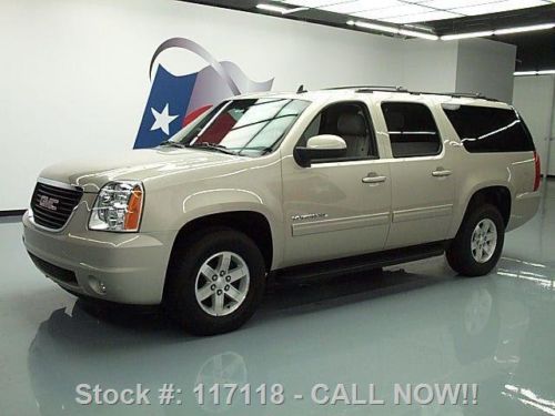 2014 gmc yukon xl 8-pass heated leather rear cam 17k mi texas direct auto