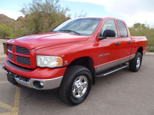 03 2500 crew cab shorty laramie 5.9l cummins diesel dodge dealer cert.serviced!