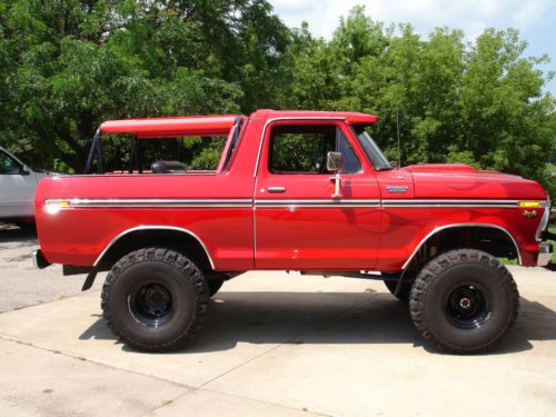 1978 ford bronco custom collectors truck